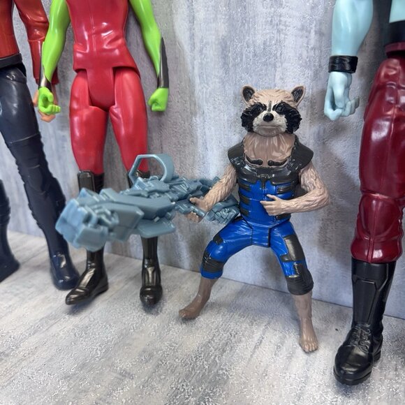 Marvel Titan Hero Series 11” Guardians Galaxy Gamora Groot Star Lord Rocket - Picture 4 of 7